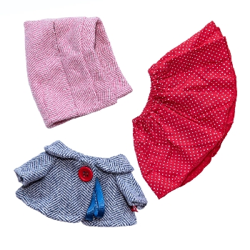 Костюм с юбочкой