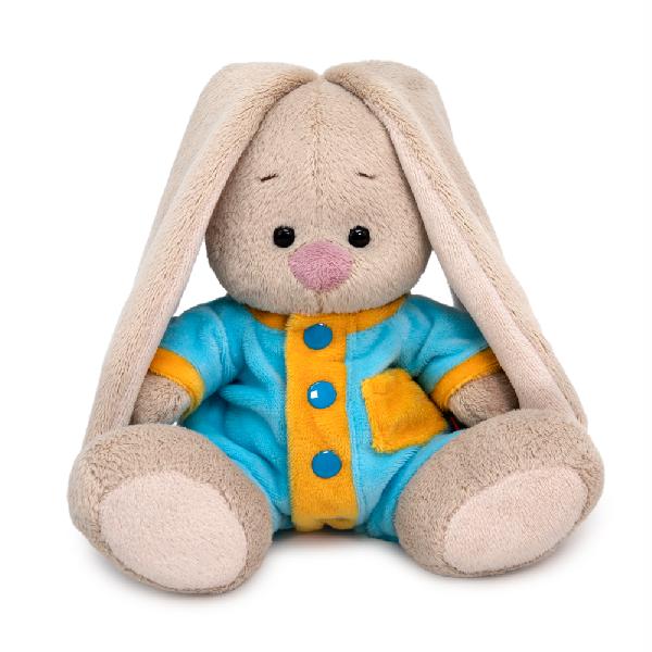 в голубом комбинезоне