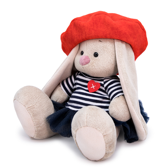 в тельняшке и берете