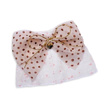 Платье с бантом из шифона