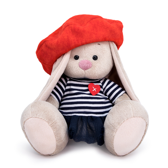 в тельняшке и берете