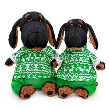 в зимней пижаме