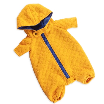 Оранжевый стеганый комбинезон Оранжевый стеганый комбинезон