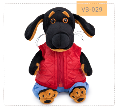 в стеганом жилете