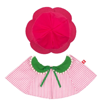 Сарафан и шляпа-цветок