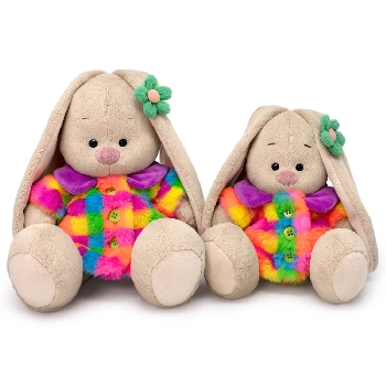 в шубке мультиколор