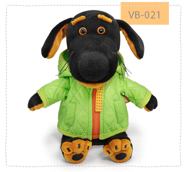 в стеганой курточке