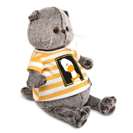 Кот Басик в футболке "Гусик"