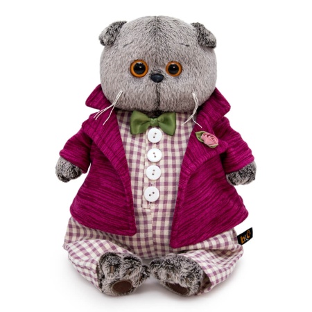 в комбинезоне и пиджаке