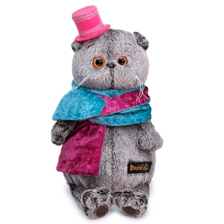 в бархатном кашне