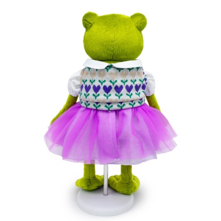 Оливия Кваковская в комплекте с жаккардовым жилетом