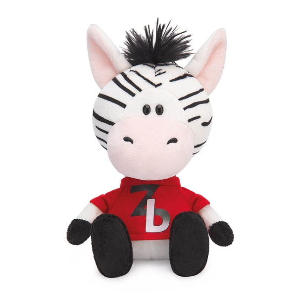 Зебрёнок Зиба в красной футболке