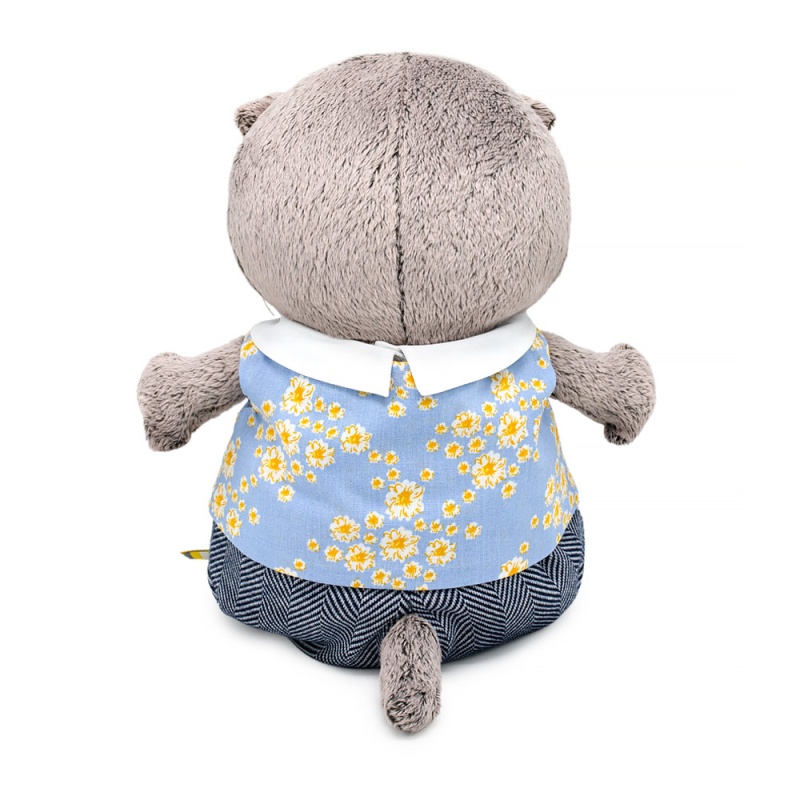 Басик baby в жилете в цветочек и брючках