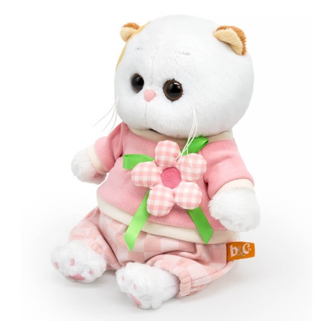 в свитшоте с цветком