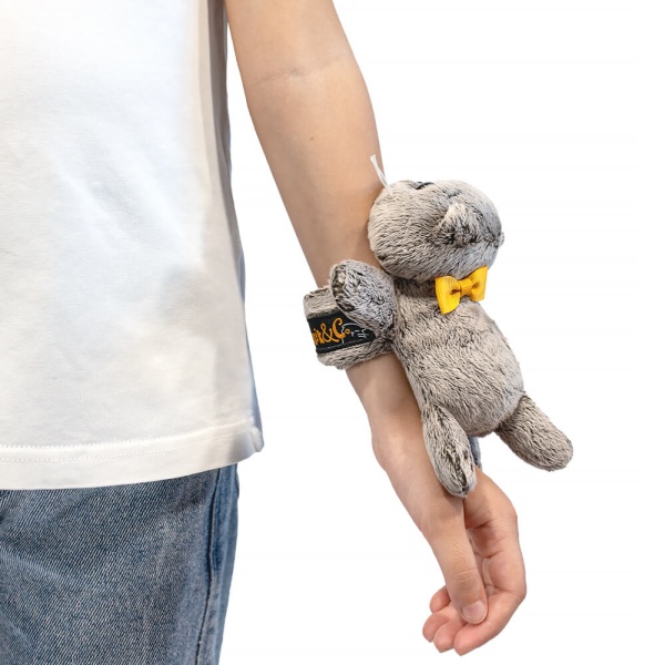 Кот Басик с бантиком на браслете | БУДИ БАСА Кот Басик с бантиком на браслете