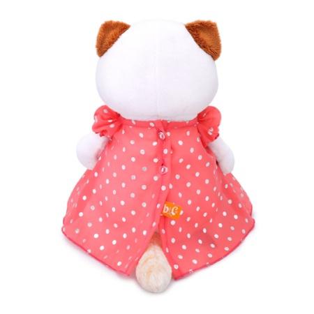 в платье в горошек