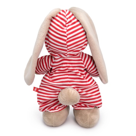 в полосатом комбинезоне