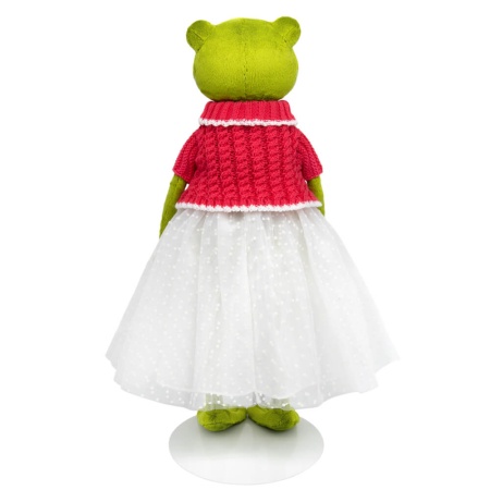 Джейн Кваковская в свитере со снежинкой