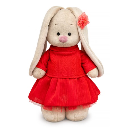 в маково-красном комплекте