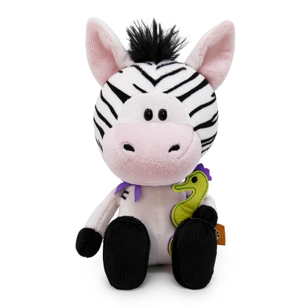 Зебрёнок Зиба с морским коньком