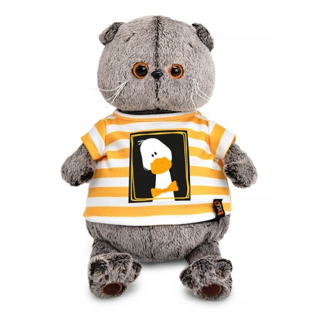 Кот Басик в футболке "Гусик"