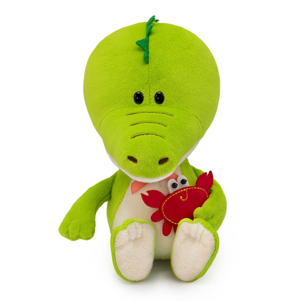 Крокодильчик Кики с крабом