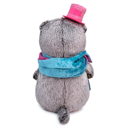 в бархатном кашне