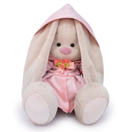 Плащ светло-розовый блестящий