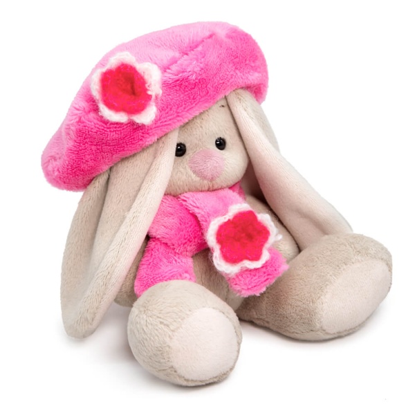 в берете и шарфике