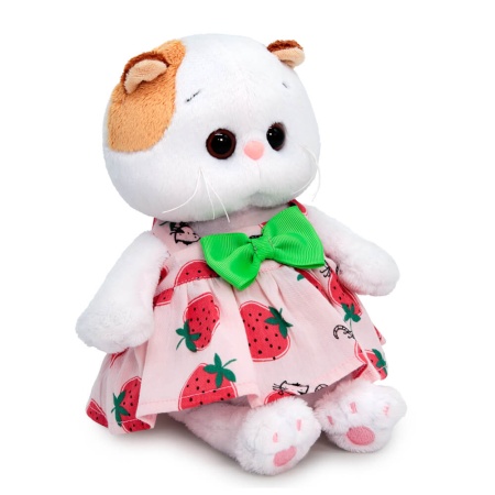 в сарафане с клубничками