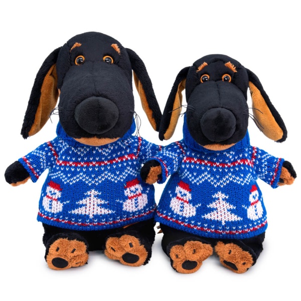 в свитере со снеговиком | БУДИ БАСА в свитере со снеговиком