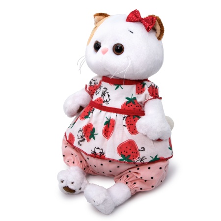 в блузке с клубничками