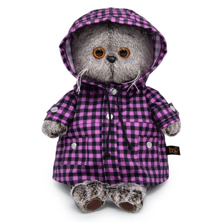 Плащ в клетку