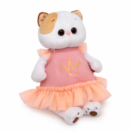 в платье с короной