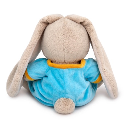 в голубом комбинезоне