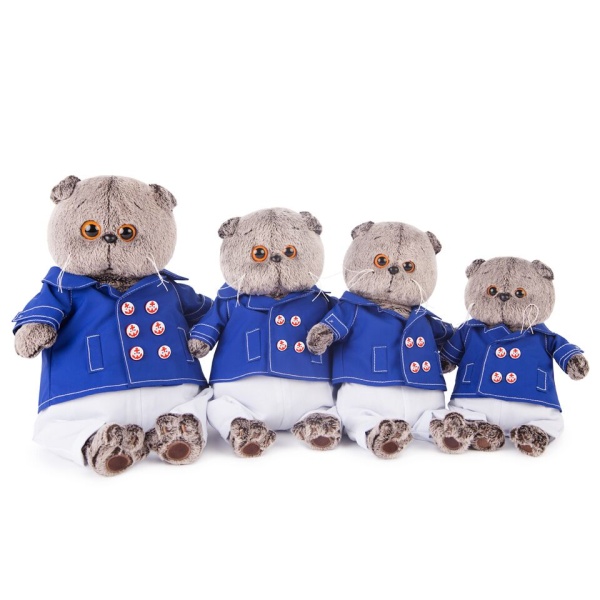 в синем кителе