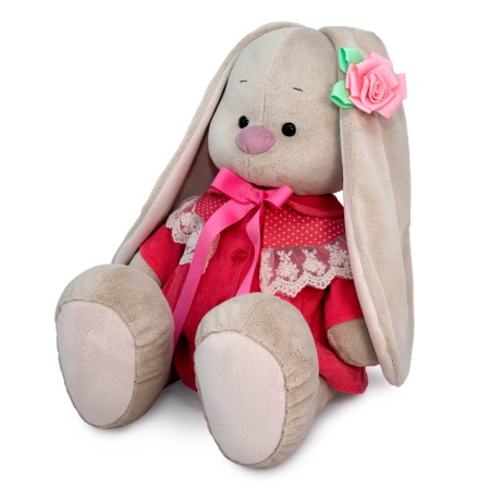 большой в коралловом пальто