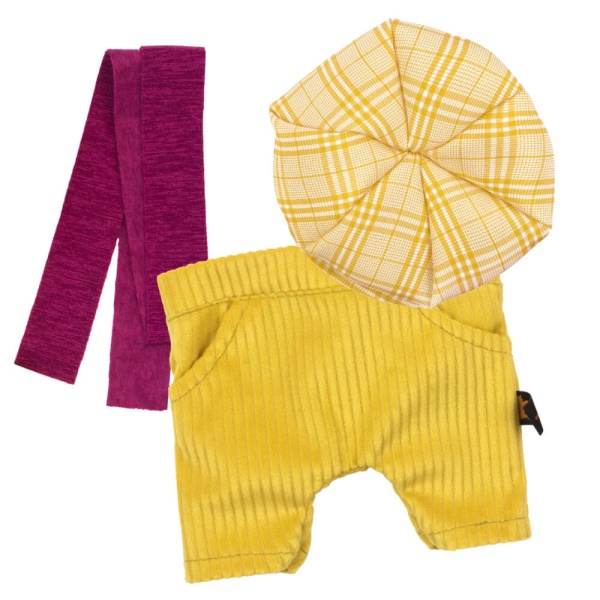 Вельветовые брюки, кепка и шарфик | БУДИ БАСА Вельветовые брюки, кепка и шарфик