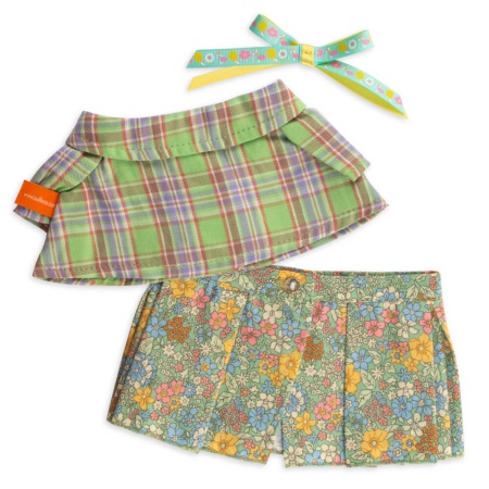 Жакет зеленый с юбкой