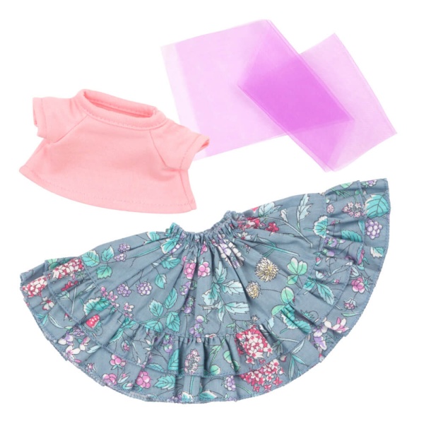 Юбка с футболкой и платок