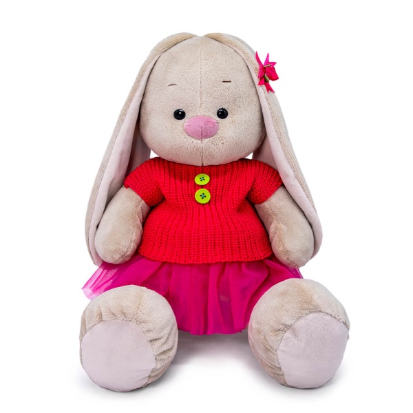 большой в вязаной кофте