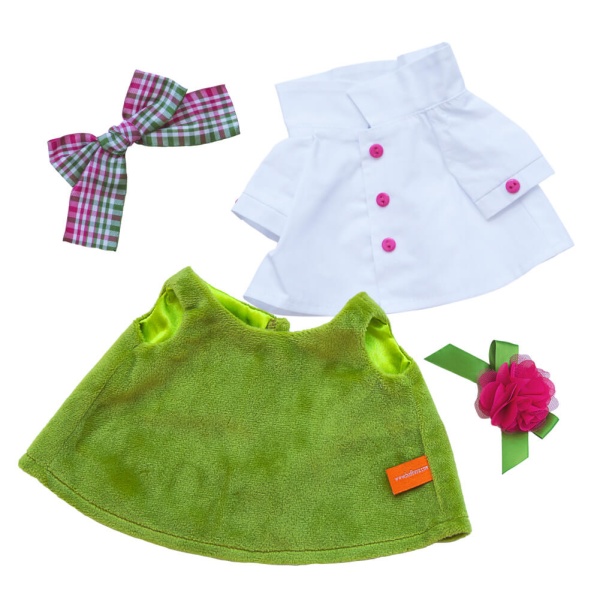 Бархатный сарафан и рубашка