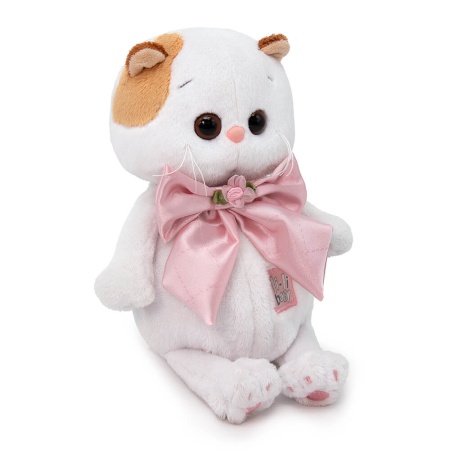 с розовым бантом