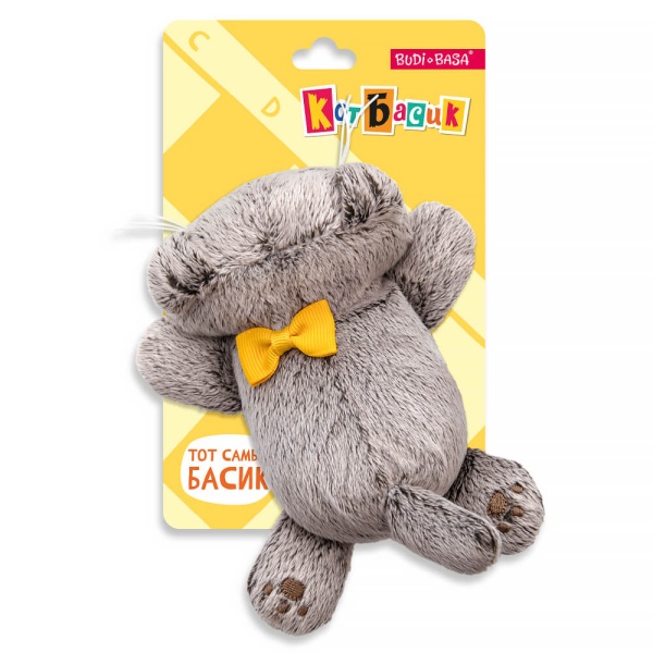 Кот Басик с бантиком на браслете | БУДИ БАСА Кот Басик с бантиком на браслете