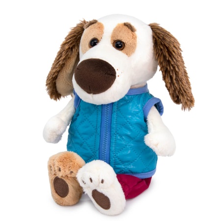 в стеганом жилете