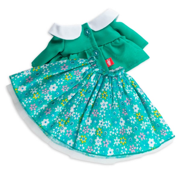 Курточка бирюзовая с пышной юбкой