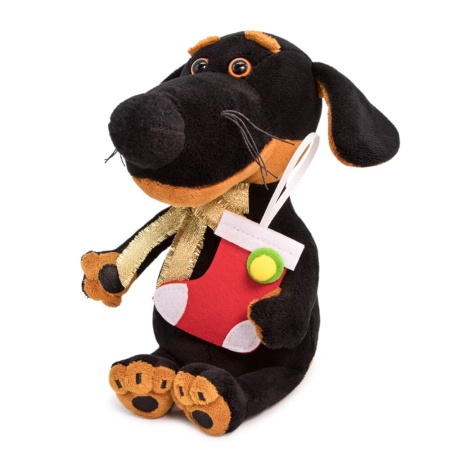 с игрушкой Валенок