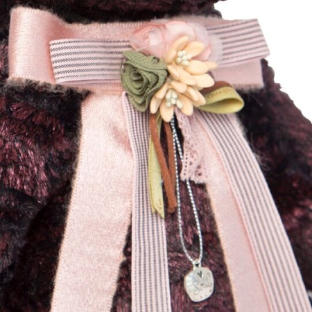 БернАрт Медведь бордовый (металлик) medved_bordovyy