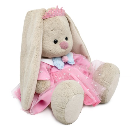 Зайка Ми в платье и розовой диадеме