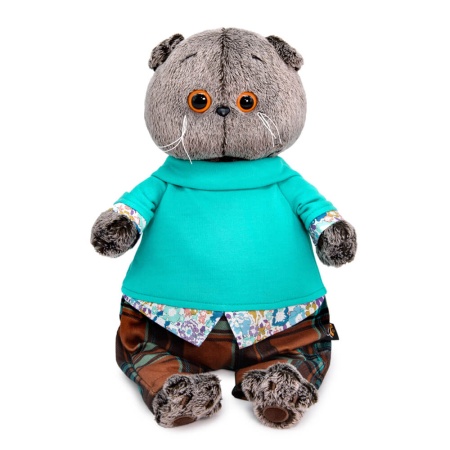 в штанах в клетку